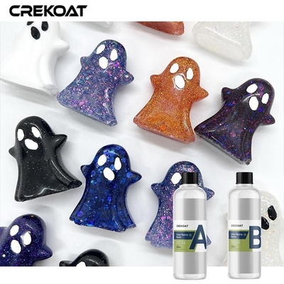 Çeşitli Üst Katman Kristal Açık Epoksi reçine Sanat Eserleri için Mücevherler Ve Masaüstüler