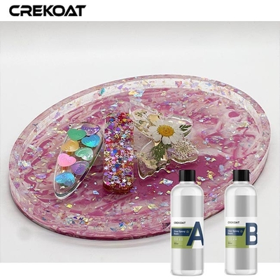 UV Direnci 2 Bölüm Cam Epoxy Precision Casting Minimal Kırılma ile