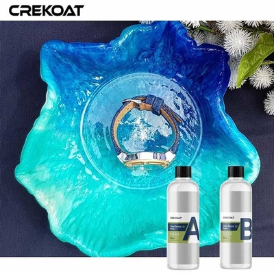 Şeffaf Epoksi Yapıştırıcı Çok Katmanlı Projeler İçin Çeşitli Sıvı döküm reçini kabarcıksız