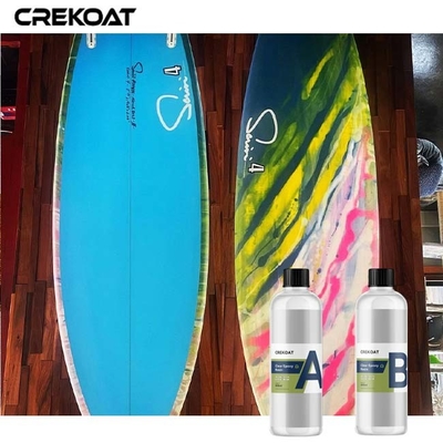 Karbon Fiber Açık Epoksi reçine Penetrate Seal Coat Self Leveling UV Direnci