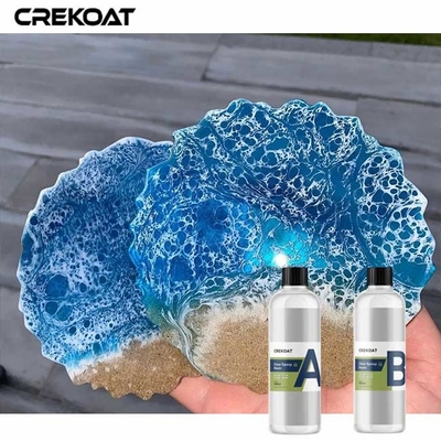 1Ratio Clear Epoxy Resin Self-Leveling Product For Casting BPA Free (BPA içermeyen döküm için kendi kendini seviyeleştiren ürün)
