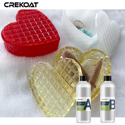 Kristal Açık Epoksi reçine dökme kaplama anti sararmak BPA Serbest