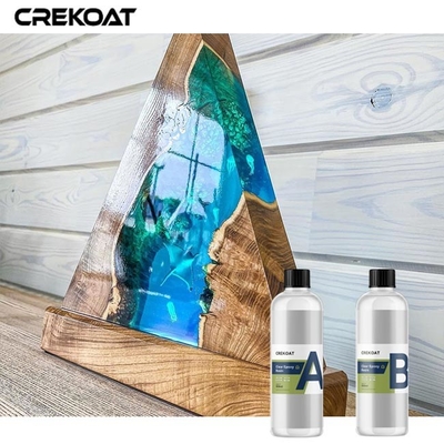 Universal Clear Epoxy Resin High Gloss Finish For Tablets Bar Countertops