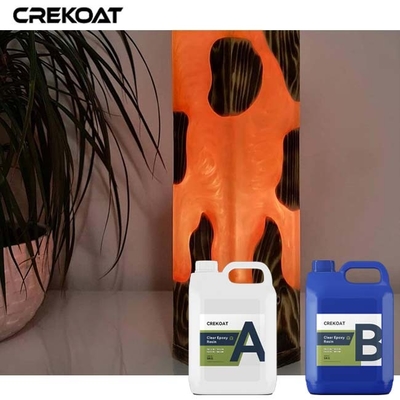 Yüksek Sıcaklıklı Açık Epoxy UV Dirençli Reşinin Dış Mobilya Kaplamaları için