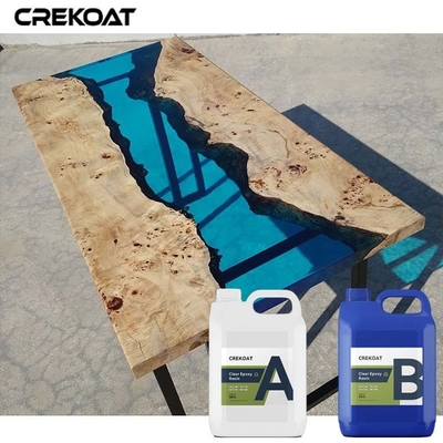 Ahşap Epoksi Açık Parlak UV Sabit reçine Çapraz Heykel Atma için reçine