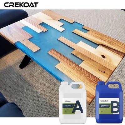 Yüksek Sıcaklıklı Açık Epoxy UV Dirençli Reşinin Dış Mobilya Kaplamaları için