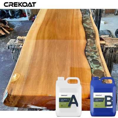 Düşük bakımlı, pürüzsüz ve dikişsiz bir yüzey sağlayan Epoxy reçine dökülen masaüstüleri