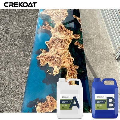 Yüksek Şeffaflık Liquid Epoxy Resin Thick Pour Tabletop Game Pieces için tasarlanmıştır