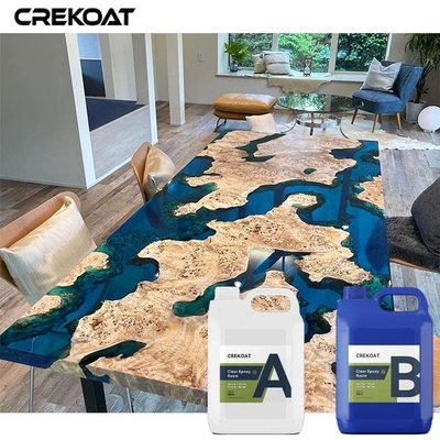 Ahşap dökme derin dökme Epoksi reçine 50 mm kalınlığı düşük ısı salınımı