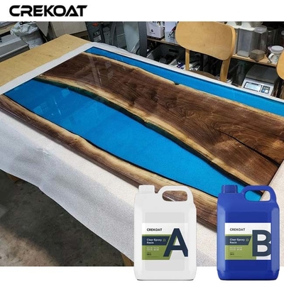 21 oranı Derin dökün reçine Epoxy Karıştırılması Kolay Formül Hassle Free Self leveling