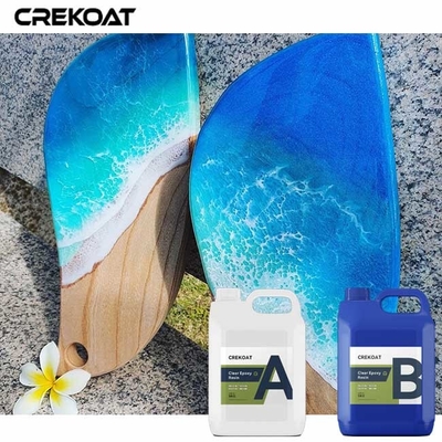 Kristal Açık Epoxy reçine dökme Nehir masası ve tezgahlar için
