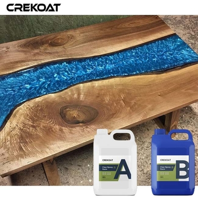 Ahşap işleme Derin dökme Epoksi reçine DIY dökme 3 inç kalınlığı