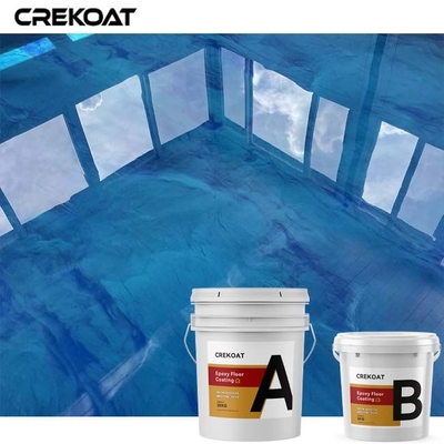 Ticari konut epoxy zemin kaplama metal pigmentleri