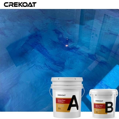 Mutfak Yatak Odası Banyo için Yeni Beton Metallik Epoksi Zemin Kaplama