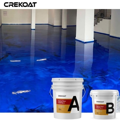 Çiziklere dayanıklı Metal Garaj Zemin Boyası Beton Epoxy Kaplama