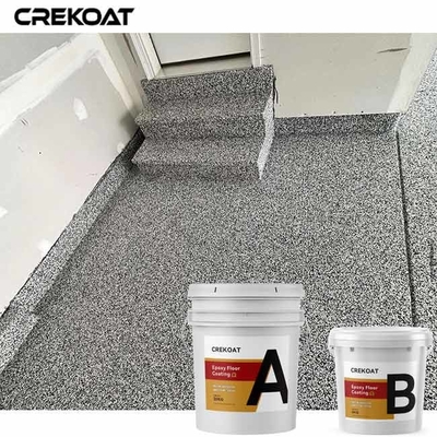 MSDS Beton için Epoxy Flake Zemin Kaplamaları Güçlü Yüklere Dayanır