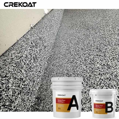 MSDS Beton için Epoxy Flake Zemin Kaplamaları Güçlü Yüklere Dayanır