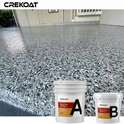Perakende depolarının günlük giyimine karşı dikişsiz Epoxy Multi Flake Kaplama