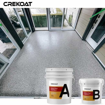 Çizilme Direnci Epoxy Flake Showrooms Garajlar için Zemin Kaplama
