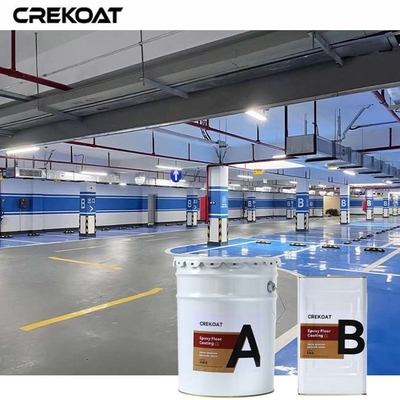 Park garajları ve havaalanları için beton yüzey endüstriyel epoxy zemin kaplamaları