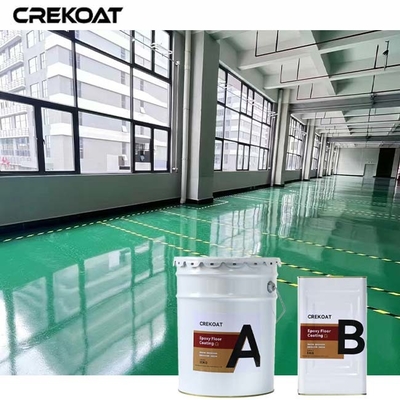 Kaymaz endüstriyel epoxy zemin kaplamaları, reçineleri agregatlarla birleştirebilir.