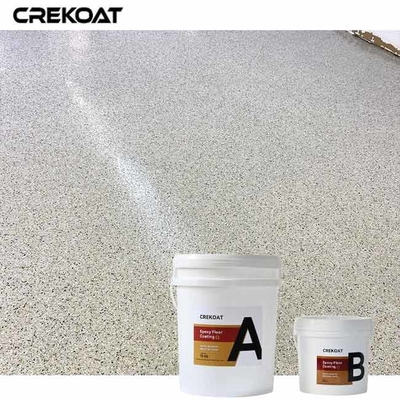 Eşsiz bir görünüm için dekoratif kalıntılar ile Epoxy Polyaspartic Beton Kaplama