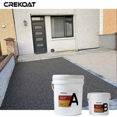 Kaymaz Çakıl Taşı Epoxy Dekoratif Zemin Sistemi Giriş Yolları Yollar