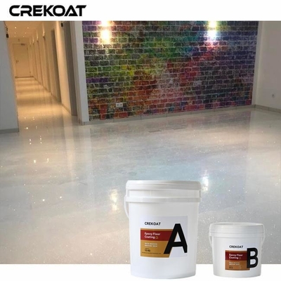 Yansıtıcı Metallik Mica Epoxy Zemin Kaplama özelleştirilebilir Derinlik ve 3 boyutlu efektler