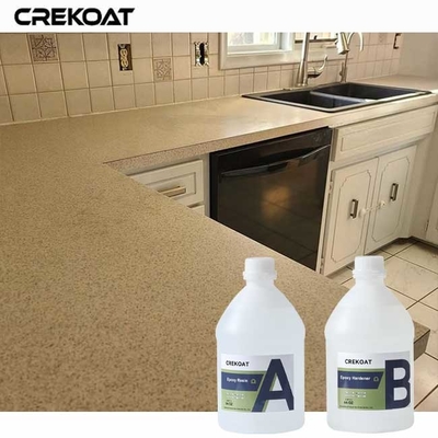 Düşük VOC Açık Epoxy Masaüstüler için Çiziklere ve Isıya Karşı Dayanıklılık