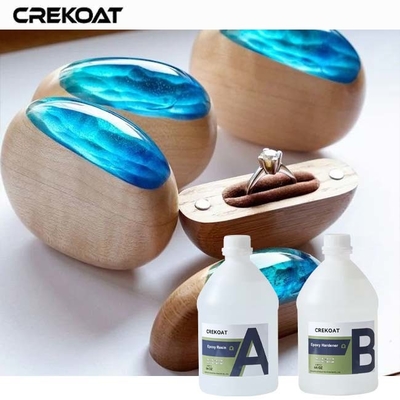 DIY Açık Epoksi reçine, Yeni başlayanlar için karıştırılması ve uygulanması kolay