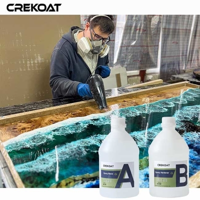 1 Gallon Epoxy reçine tabletler ve mobilyalar için tasarlanmıştır