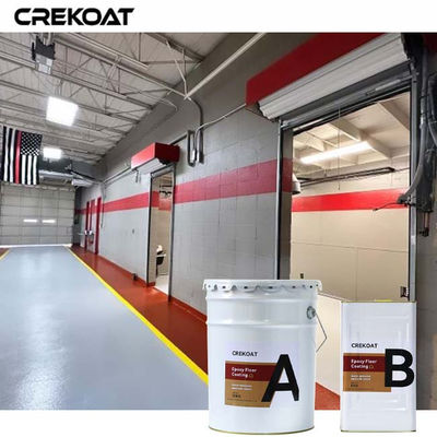 Fast Cure Epoxy Floor Paint with 5:1 Mix Ratio and 20Kg/Bucket Packaging for Long Lasting 12 Months Shelf Life