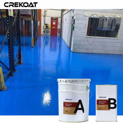 Food Factory Industrial Epoxy Floor Paint with 5:1 Mix Ratio, 12 Months Shelf Life, and 20Kg/Bucket Packaging