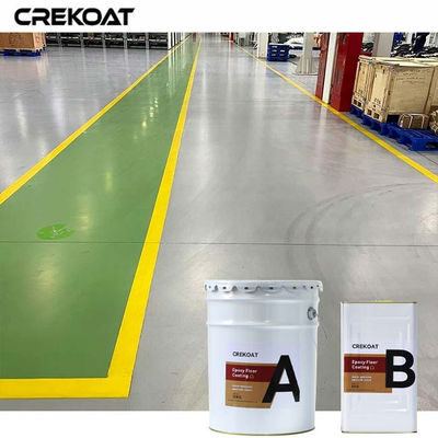 Hard-Wearing Durable Finish Epoxy Resin Floor Paint with Easy to Clean Industrial Epoxy Floor Coating