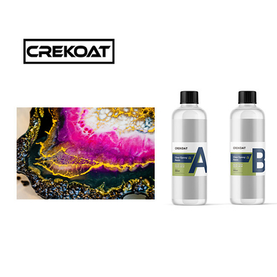 Parlak Hızlı Düzeltme Açık reçine UV Dirençli Roller Düşük Viskozitesi Epoxy reçine