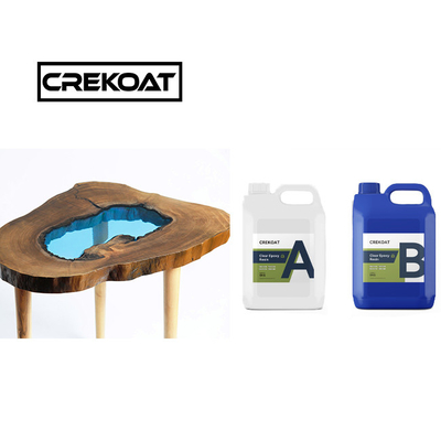 Açık derin ahşap dökün Epoxy reçine UV direnci derin döküm uzun ömürlü