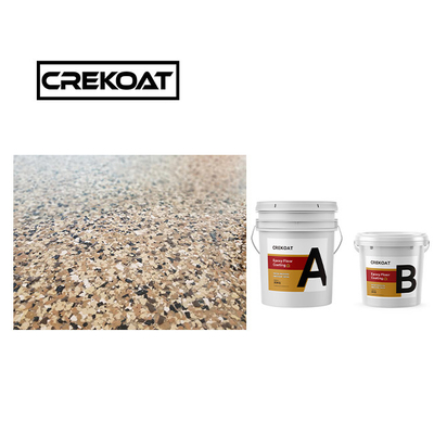 Çeşitli renkli Parlak Epoxy Plak Yer kaplama reçine Doğal olarak köpüklenir