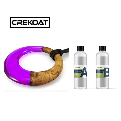 5 mm Solvent Free Clear Epoxy Resin Art Painting Yüksek Katı Kristal