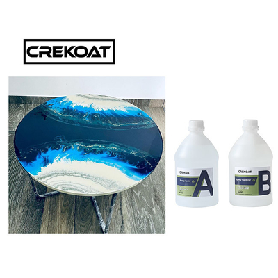 Yanmaz 2 Gallon Epoxy reçine döküm için Nehir Masaları Bar Topları Kendiliğinden Gazı Çıkarma