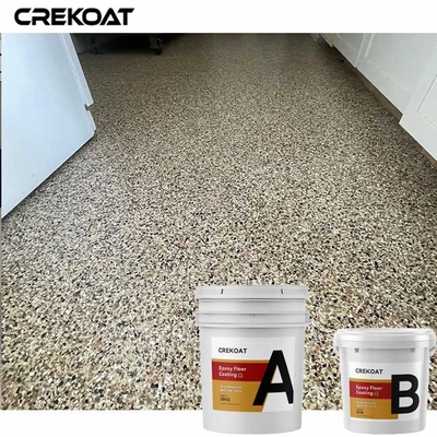 % 100 Katı Epoksi reçine Flak Beton Kaplama 2 bileşenli Ürün