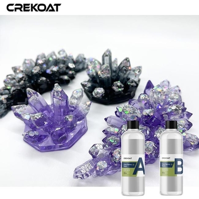 Canlı reçineler için formüle edilmiş kristal berrak sıvı dökme reçine