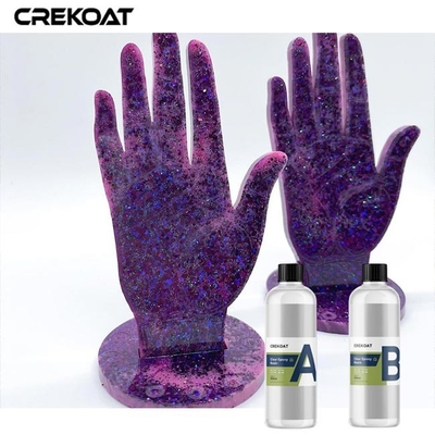 Çarpışma Direnci Liquid Casting Resin For Creating Resin Art Coasters