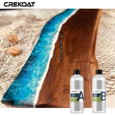 Universal Clear Epoxy Resin High Gloss Finish For Tablets Bar Countertops