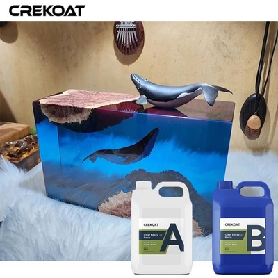 Endüstriyel sanat projeleri için çarpıcı derin dökme epoksi reçine