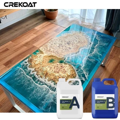 Ahşap çubuk masa üstleri için açık derin dökme epoksi reçine dökme