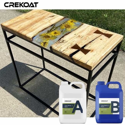 5cm döküm derin döküm Epoxy reçine için nehir masaları Mobilya ahşap