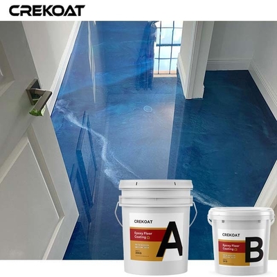 Evler Ofisler Showroomlar için Metal Pearl Epoxy reçine zemin kaplamaları
