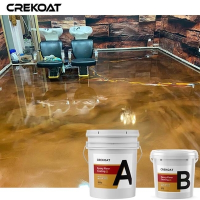 Ticari Restoranlar İçin Uretan Üst Kaplamalar Metallik Epoksi Yer Kaplamaları