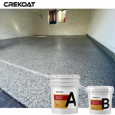 Blend Chips Garaj Beton Zeminleri İçin Epoksi Plak Yer Kaplamaları