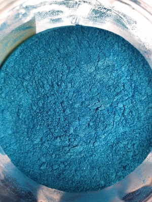 Daha Büyük Parçacıklar Epoksi reçine pigment mavi daha belirgin etkileri sunar